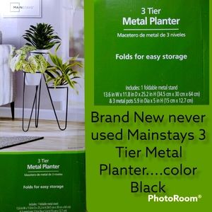 3 Tier Metal Planter